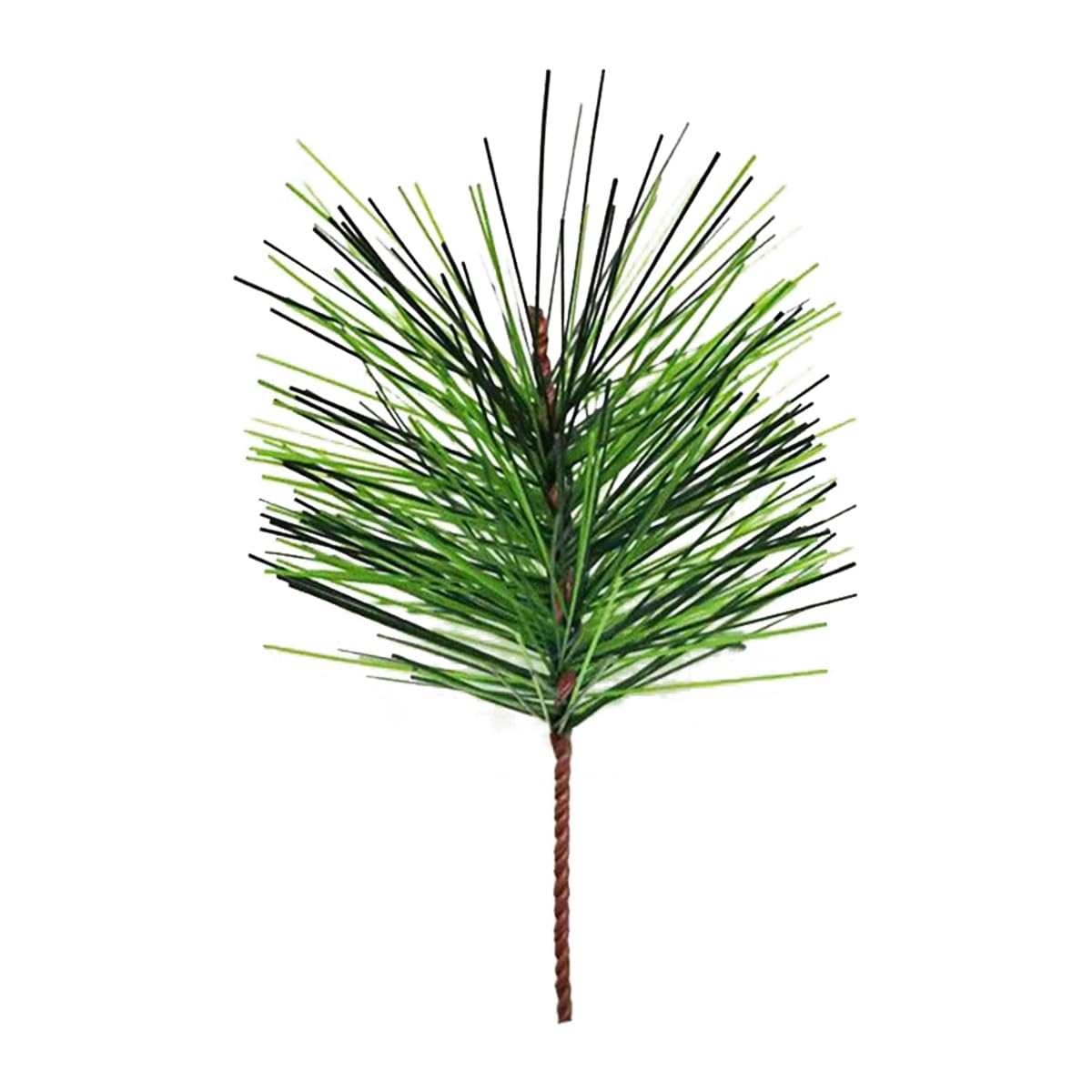 Branches de pin artificielles de Noël haute densité pour guirlande et décors de table