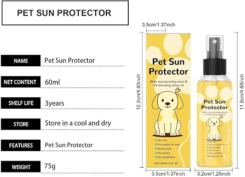 Dog Sun Protection Dog Nose Sunblock Protection Balm