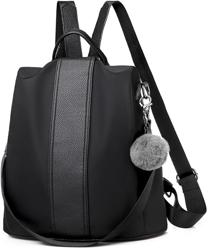Mochila Antifurto Feminina Pequena Impermeável Leve Com Alça Chaveiro em oferta na Shopee