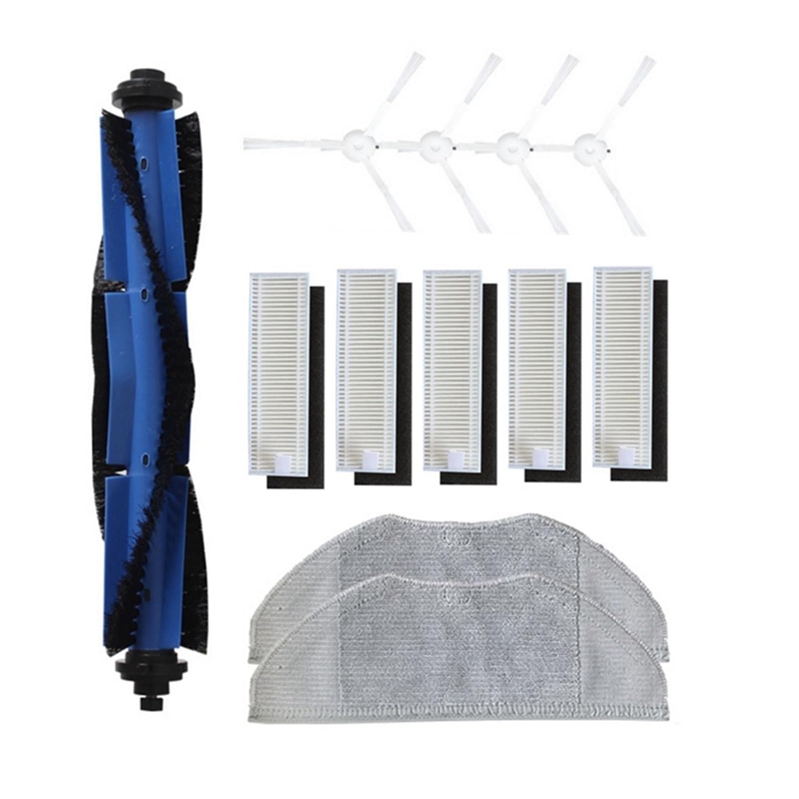Kit Di 2 Filtri In Schiuma Per Rowenta X-Plorer Serie 95 – Modelli RR7987, RR7975, RG7975WH, RG7987WH, Sostituzione ZR792000