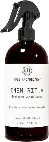Miniatura 13 de Muse Apothecary Pillow Ritual - Rocío aromático, calmante y relajante para almohada, spray para ropa de cama y telas - Infundido con aceites