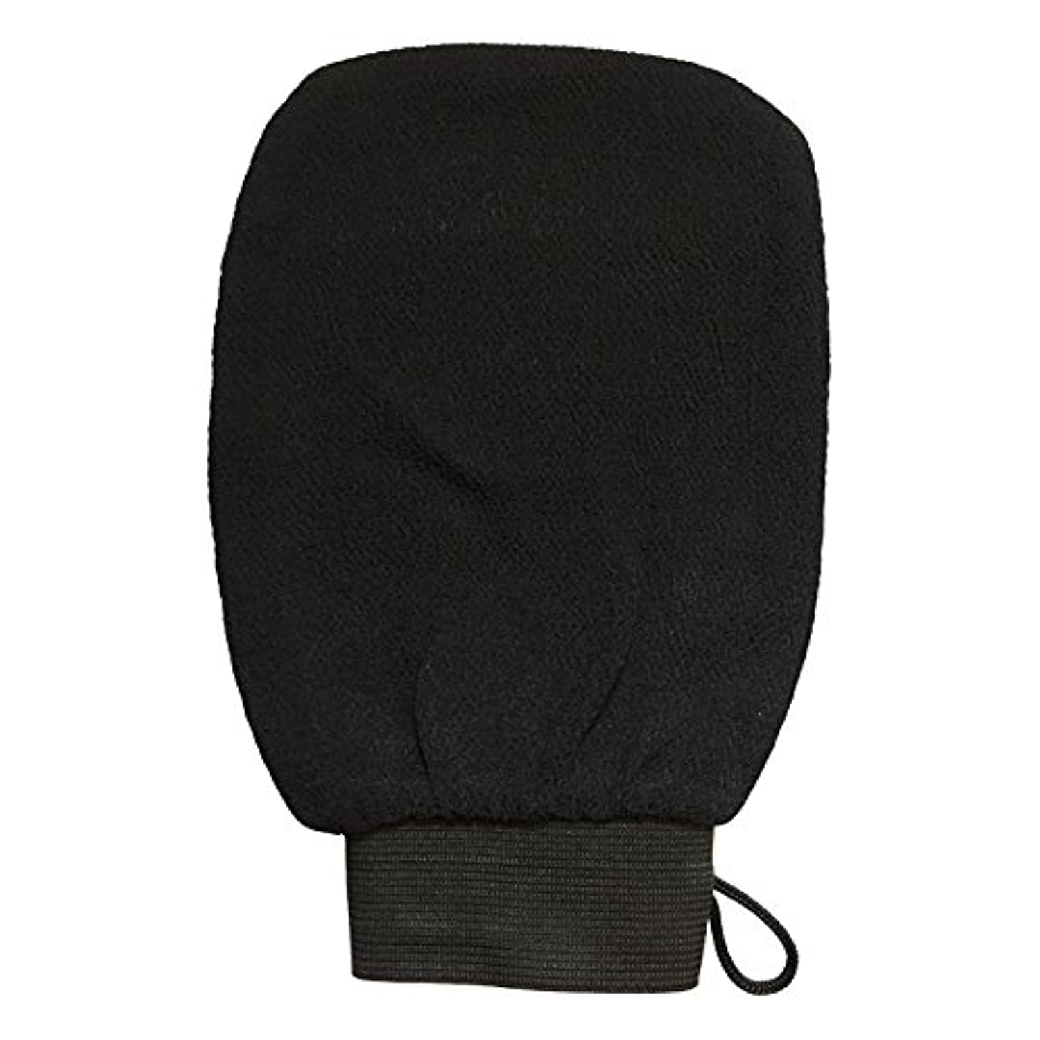 Bath Glove for Body Scrub Dead Skin Cell Remover and Deep Pore Cleanser Deep Exfoliator Scrubber Plant Based Fiber by MoroccanSource Scrub Glove For Dead Skin Black Unisex Easy to Use-image-34