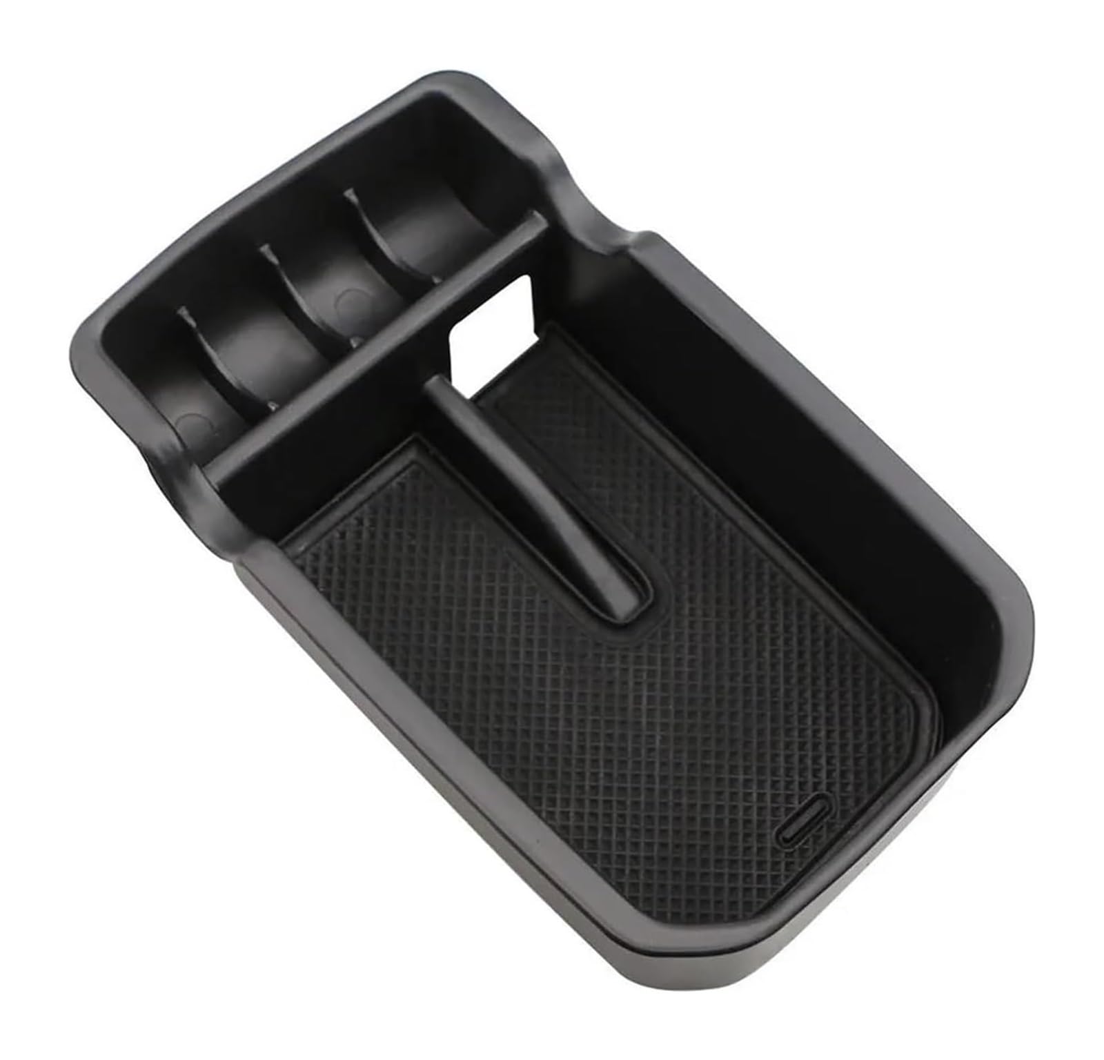 Hckclmbmzw One Color For Jeep For Compass 2017-2023 Armrest Storage Box Holder Abs Center Container Interior Accessories Car Armrest Center Console