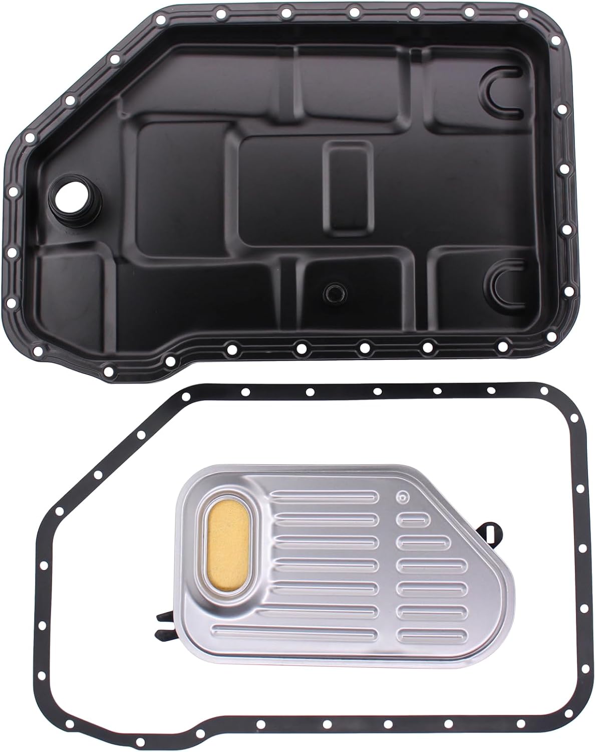 MOTOKU Automotive Transmission Oil Pan with Filter and Gasket Kit for Volkswagen Passat 1998-2005 for Audi A4 A6 A8 1996-2006