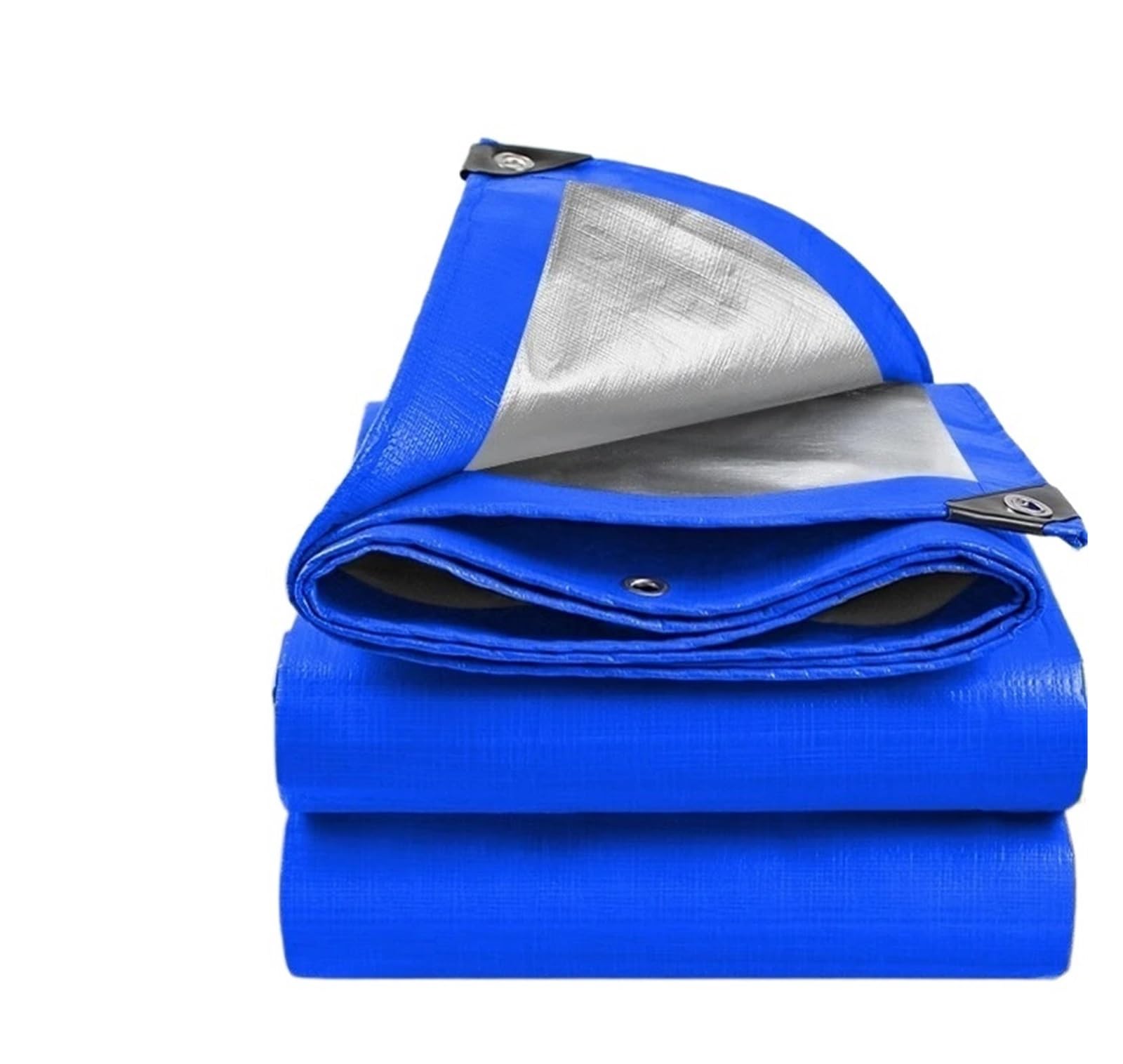 Chenghw Thin -3 Blue Thick Waterproof Pe Rain Cloths Heat Insulation Sunshade Canopy Cloth Outdoor Double-Layer Rainproof(,2X1.5m)