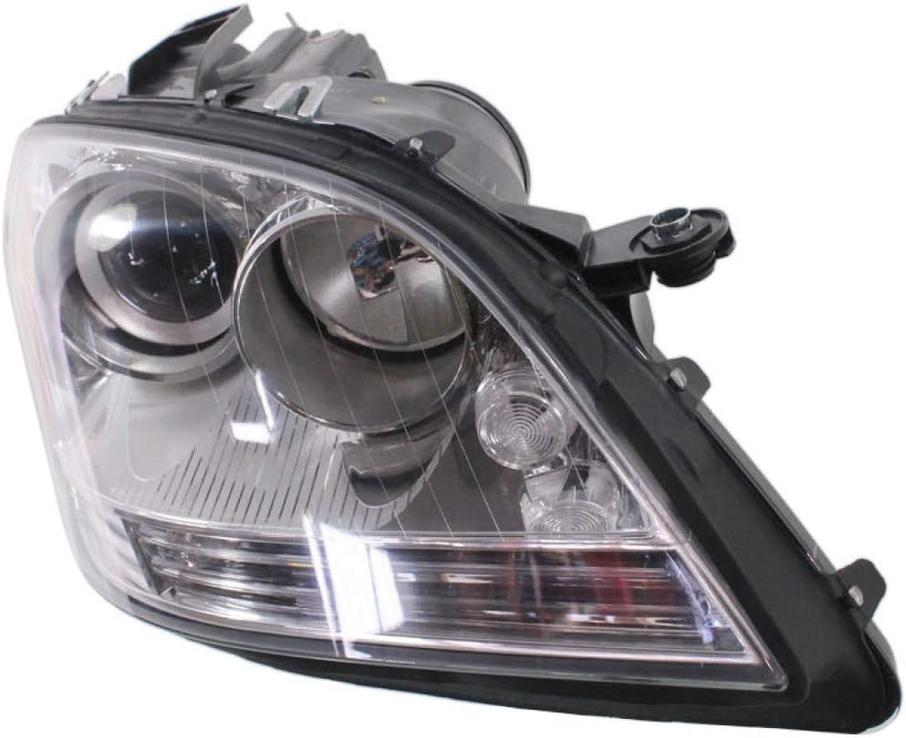 KarParts360 For Mercedes-Benz ML350/ML500 Headlight Assembly 2006 2007 Passenger Side STD Type For MB2503146 | 164 820 38 61 64
