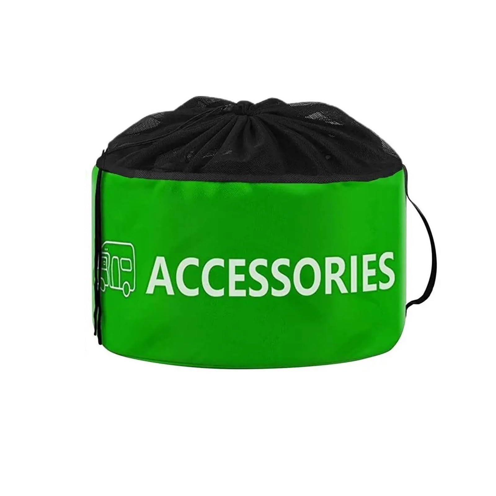RV Stora Utility Bag Dustproof Garden Hose Organizer Drawstring Sewer Pipe Bag RV Accessories Camper Equipment Stora for(Groen)