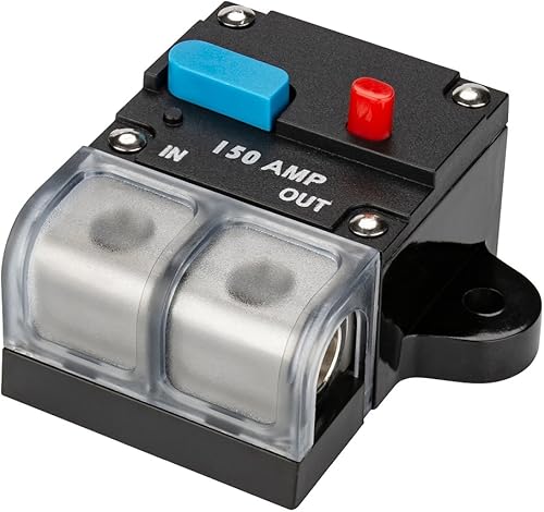 Miniatura 10 de Jtron Disyuntor de circuito de 200 amperios de audio para automóvil, energía solar, inversor de fusibles en línea con cubierta impermeable para