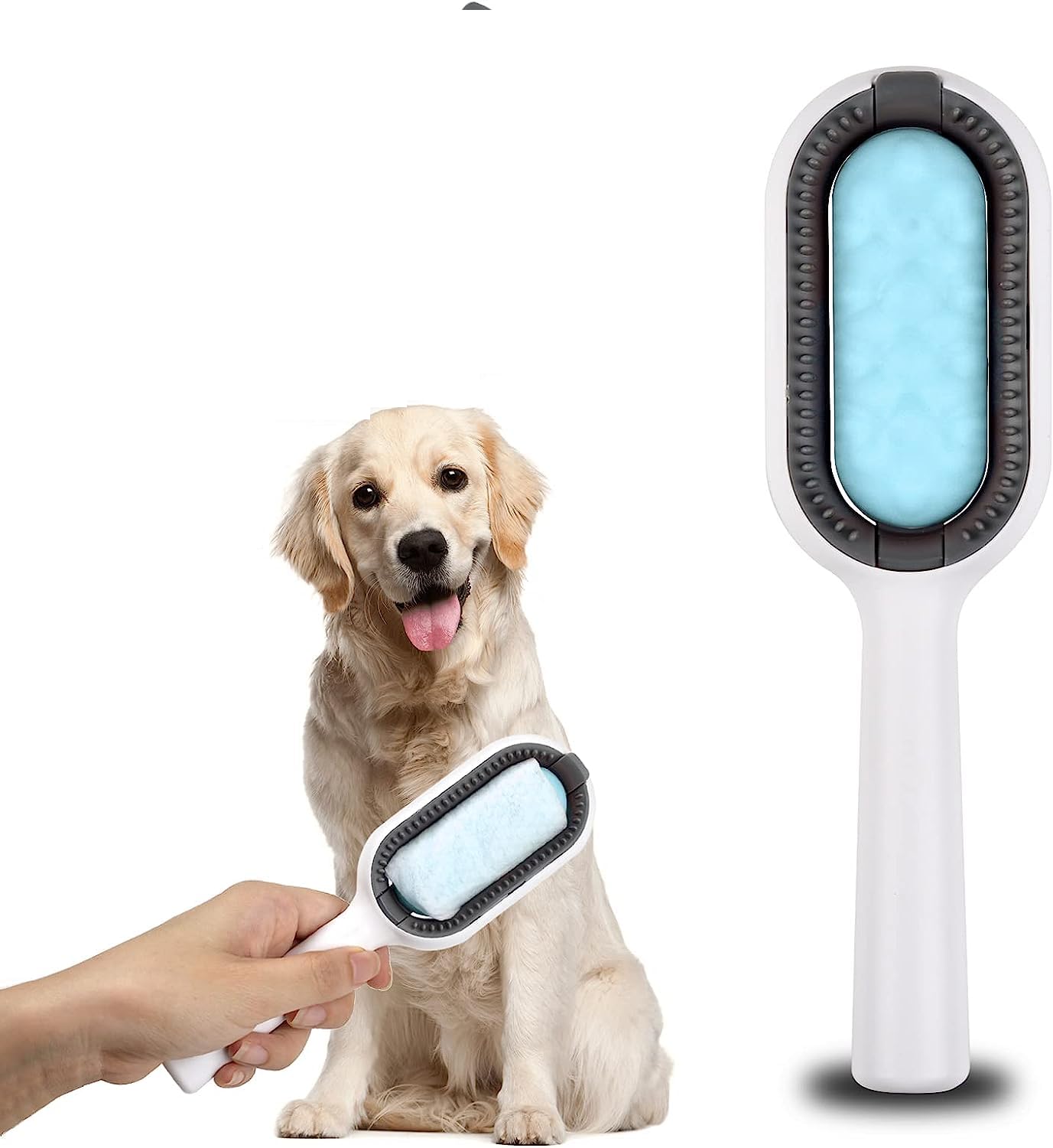Rasikvar Lint Rollers Brush Reusable Sticky Picker Cleaner Roller, Travel Pet Hair Removal Comb, Lint Cleaning Roller Remover Brush for Clothes, Furniture, Carpet, Dog Fur, Sweater, Dust & Dirt (B0BWK45VJY) Amazon Price History, Amazon Price Tracker