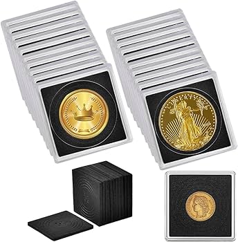 Amazon.com : XYZsundy Coin Capsule Coin Snap Holder 2 x 2 Amazon.com : XYZsundy Coin Capsule Coin Snap Holder 2 x 2