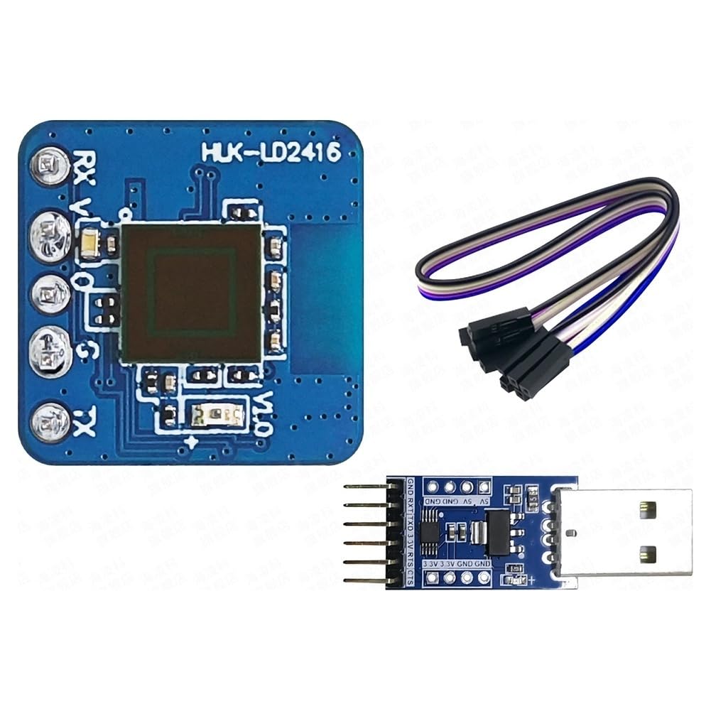 Aundhegrtt As Shown Ld2416 Radar Module Home Stationary Detection Module 24G Human Presence Sensing