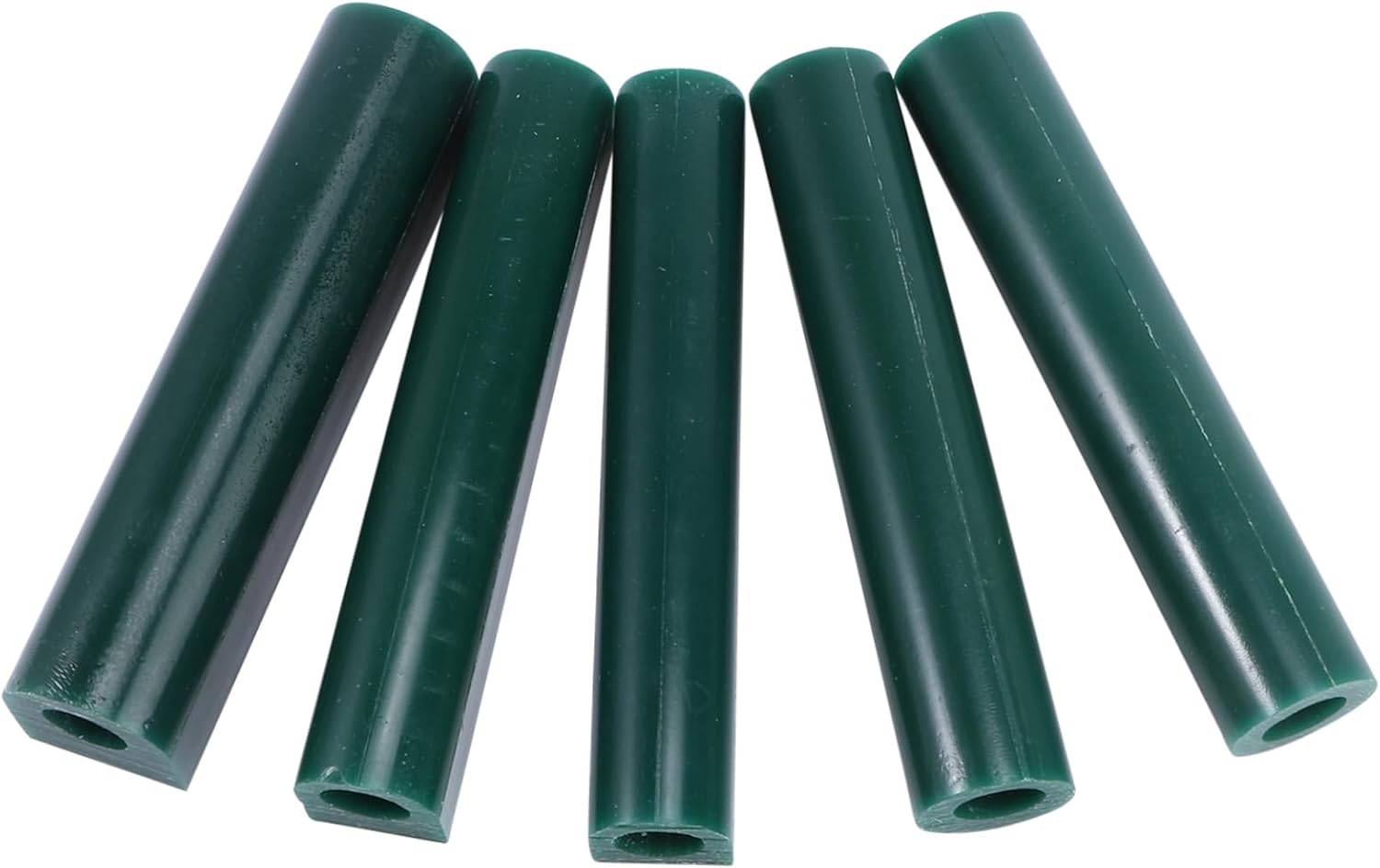 Housoutil 5Pcs Wax Tube for Jewelry Making Flexible Tear Ring Wax Tubes with Smooth Interior for Easy Crafting and DIY Projects for Beginners and Professionals
