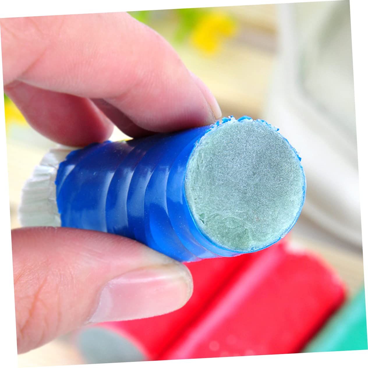 minkissy Stainless Steel Stick Rust for Kitchenware Sink Tire Gas Oven Cleaning Brush Random Color