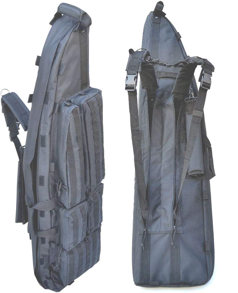 EXPLORER 36" 42" 46" 52" 3 Rifle Tactical Weapon Case Long Shotgun Hunting Bag Pro with YKK Zipper PAT3 Carrying Case Gun Bag Military Backpack Strapsinch