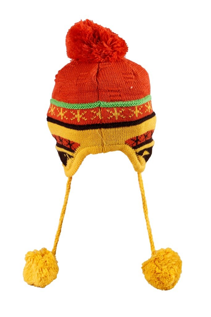 Innovation the store Unisex Yellow Woolen / Winter Cap, Fits 4 10 Years Hk11Yellow 2