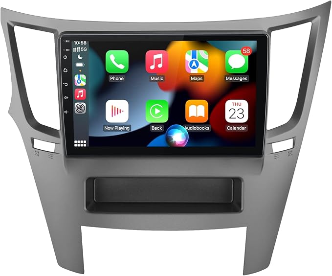 awesafe android 11 car stereo radio for subaru outback legacy 2009 2014 10 touchscreen wireless carplay android auto media radio wifi bluetooth gps