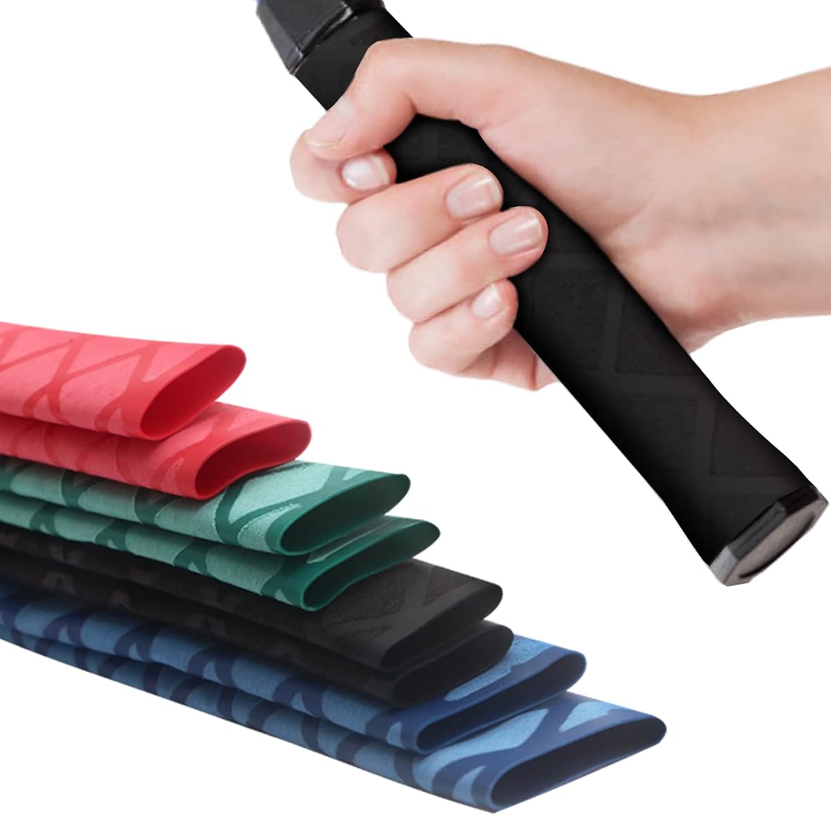 Tubo termorretráctil GLL, largo 3,2 pies, tamaño grande 15-50 mm, aislamiento antideslizante impermeable
