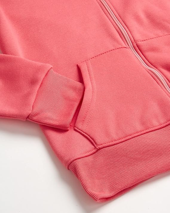 Real Love Girls Sweat Suit Set - 2 Piece Soft Fleece Zip Up Hoodie and Jogger Sweatpants for Girls (Sizes:7-16)3