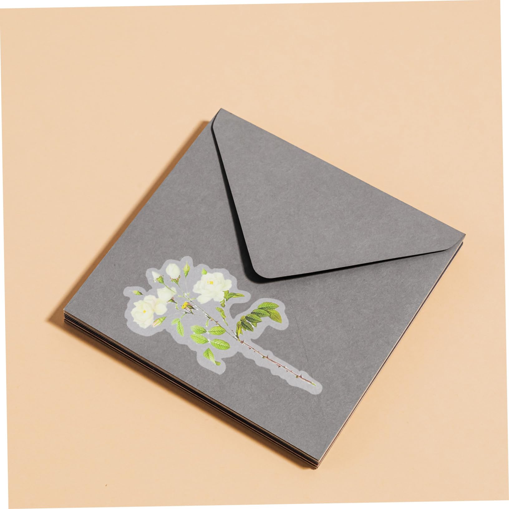 jojofuny 3 Pezzi Adesivi Floreali Estetici per Scrapbooking Pacchi Stickers Retro Impermeabili per Fai da Te per Decorazioni Creative e Personalizzazione Album Fotografici