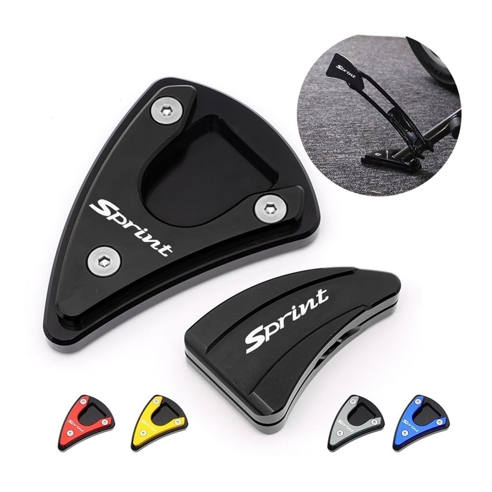 Pour Ve&sp Lx Lxv Sprint Primavera 150 Extension De Béquille Latérale Agrandisseur Support De Béquille Extension CNC Accessoires De Moto Scooter Latérale béquille Pad