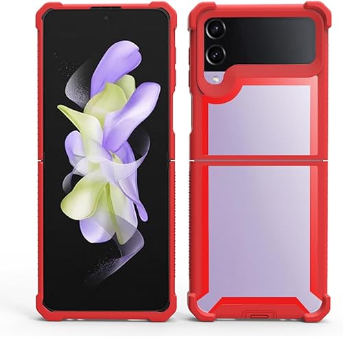 Asuwish Funda de teléfono para Samsung Galaxy Z Flip 3Z Flip 4 5G, resistente a prueba de golpes, protección de cuerpo completo, resistente,