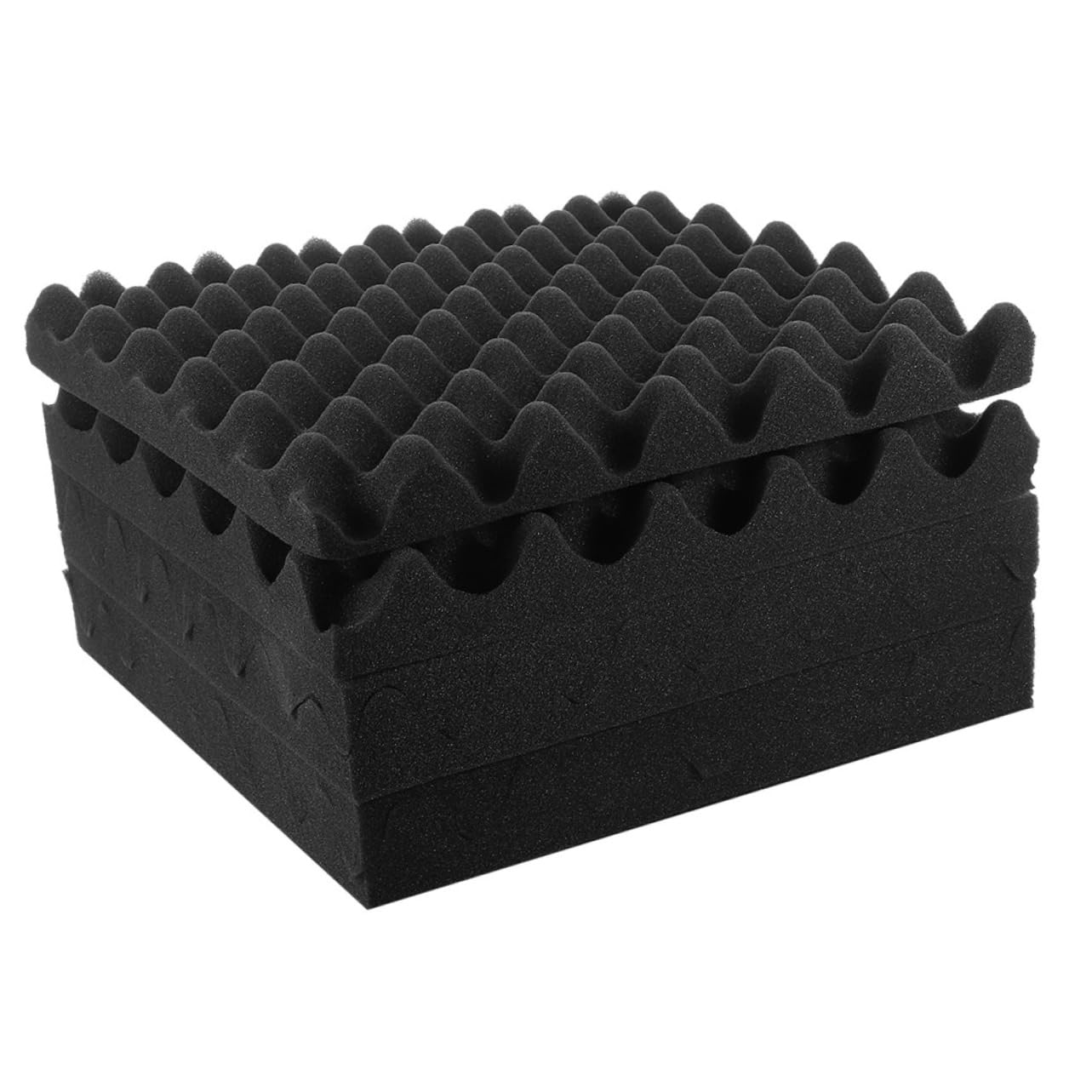 Toyvian 6pcs Sound Insulation Cotton Speaker Soundproof Wall Panels Subwoofer Stand Pad Soundproofing Pad Music Studio Equipment Acoustic Panels Sound-absorbing Cotton Diffuser