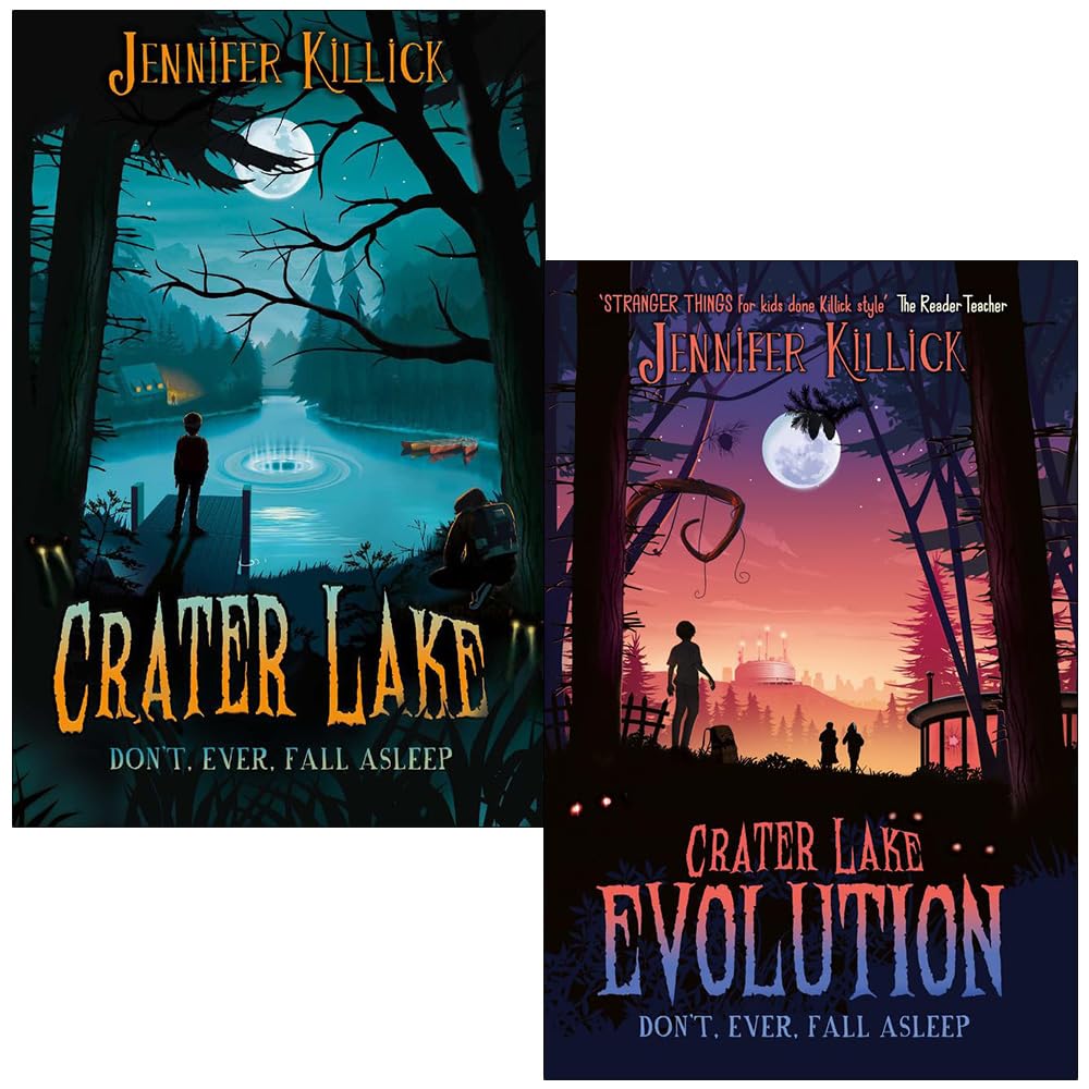 Crater Lake Series 2 Books Collection Set By Jennifer Killick (Crater Lake & Evolution)