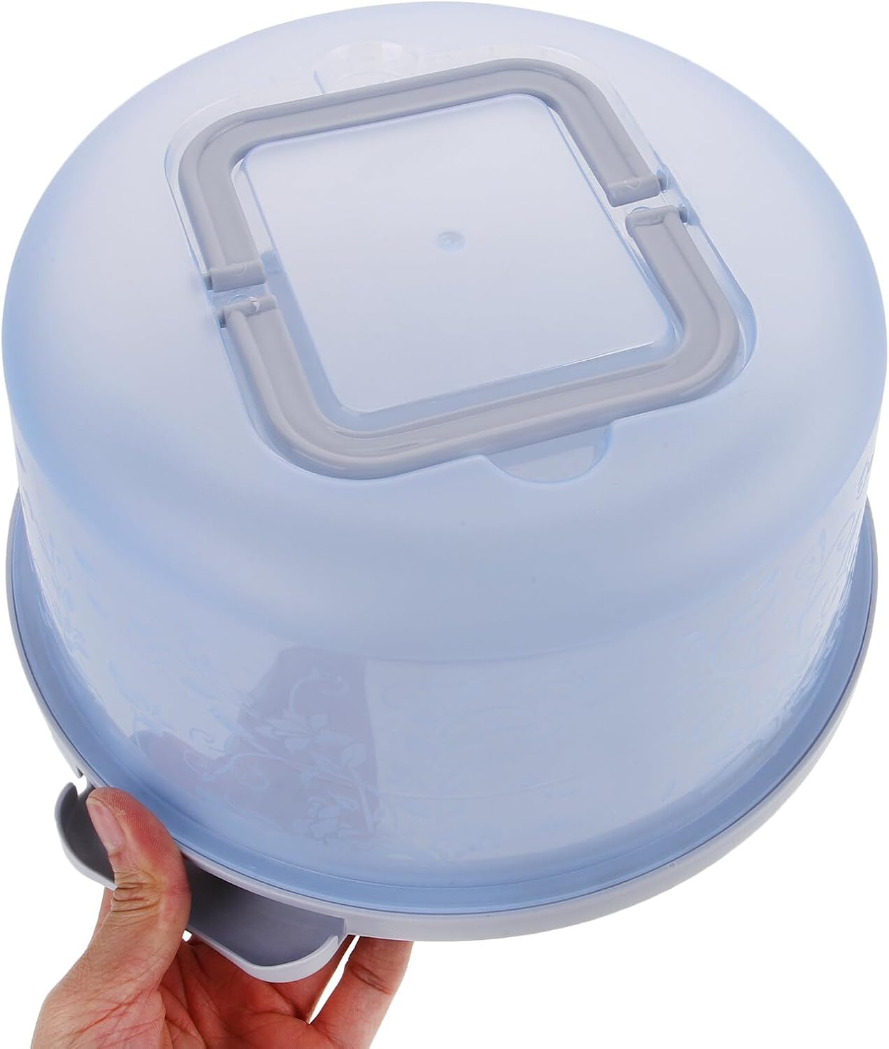 ARTIBETTER Portable Cake Carrier Box, 8 Inch round Plastic Holder