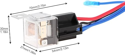 Miniatura 2 de DriSentri Kit de relé de arnés de cableado de 12 V 30 A para modificación de bocinas de tono de explosión con bandas
