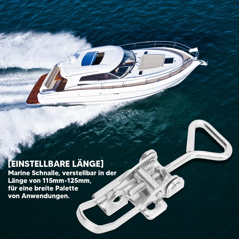 Yctze Attache De Fixation Pour Trappe, Casier Marin Pour Bateau De