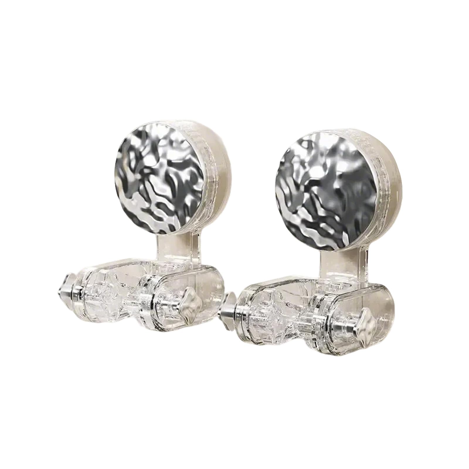 of 2 Multipurpose Removable Shower Holders Simple to Install for Enhances Shower in Hotel Bathroom Removable