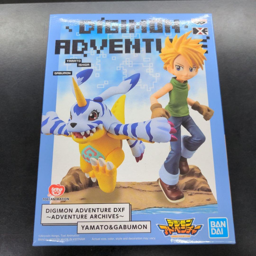 デジモン 石田ヤマト&ガブモンフィギュア G.E.M.シリーズ デジモンアドベンチャー 石田ヤマト＆ガブモン