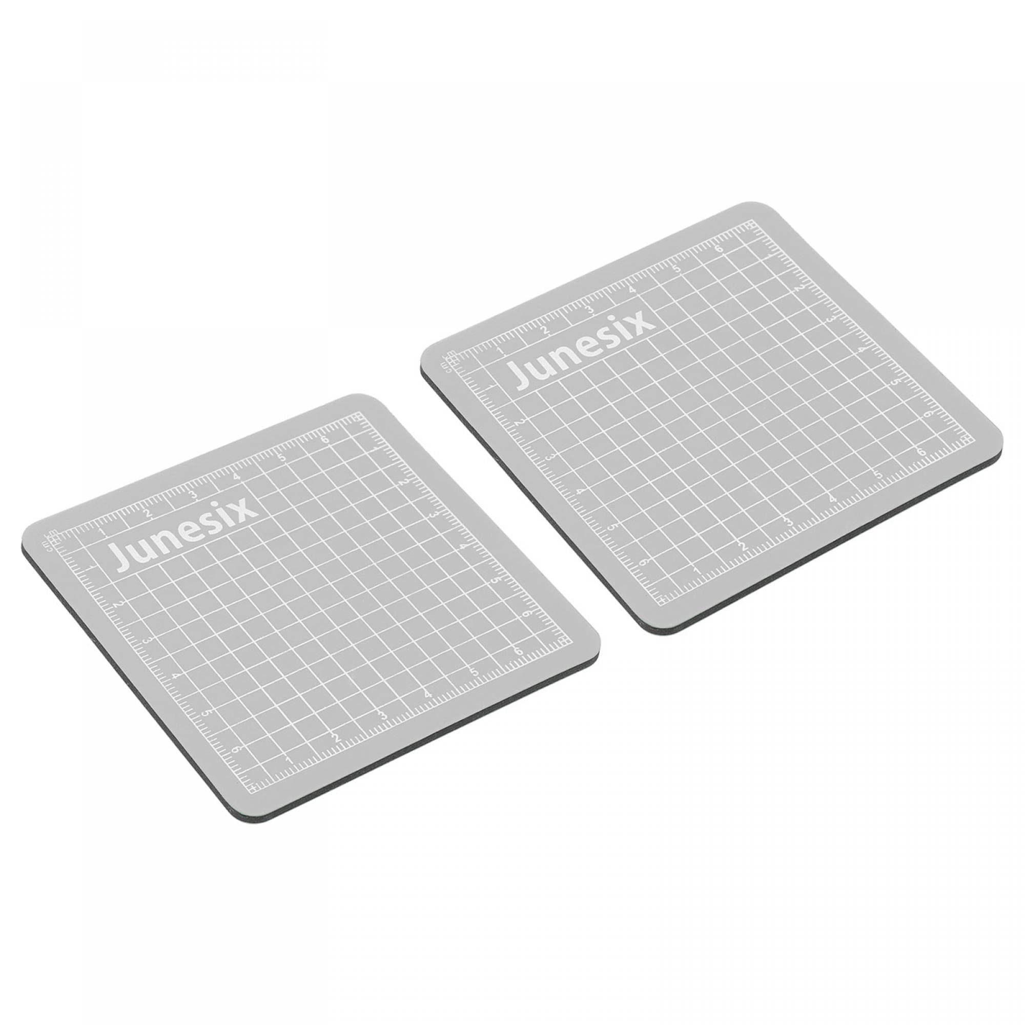 sourcing map Tapis de découpe rotatif double face en tissu double face pour loisirs créatifs, loisirs créatifs, couture - Noir et blanc - 15 x 22 cm