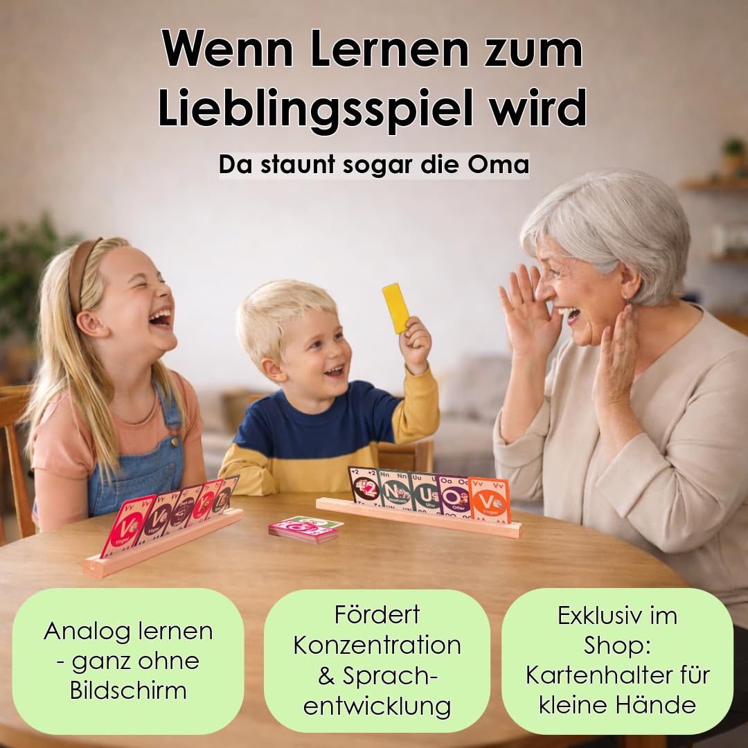 Alster- und ElbHarmonie Buchstaben Klacks, Pädagogisches ABC Lernspiel ab 4 Jahren - Image 4