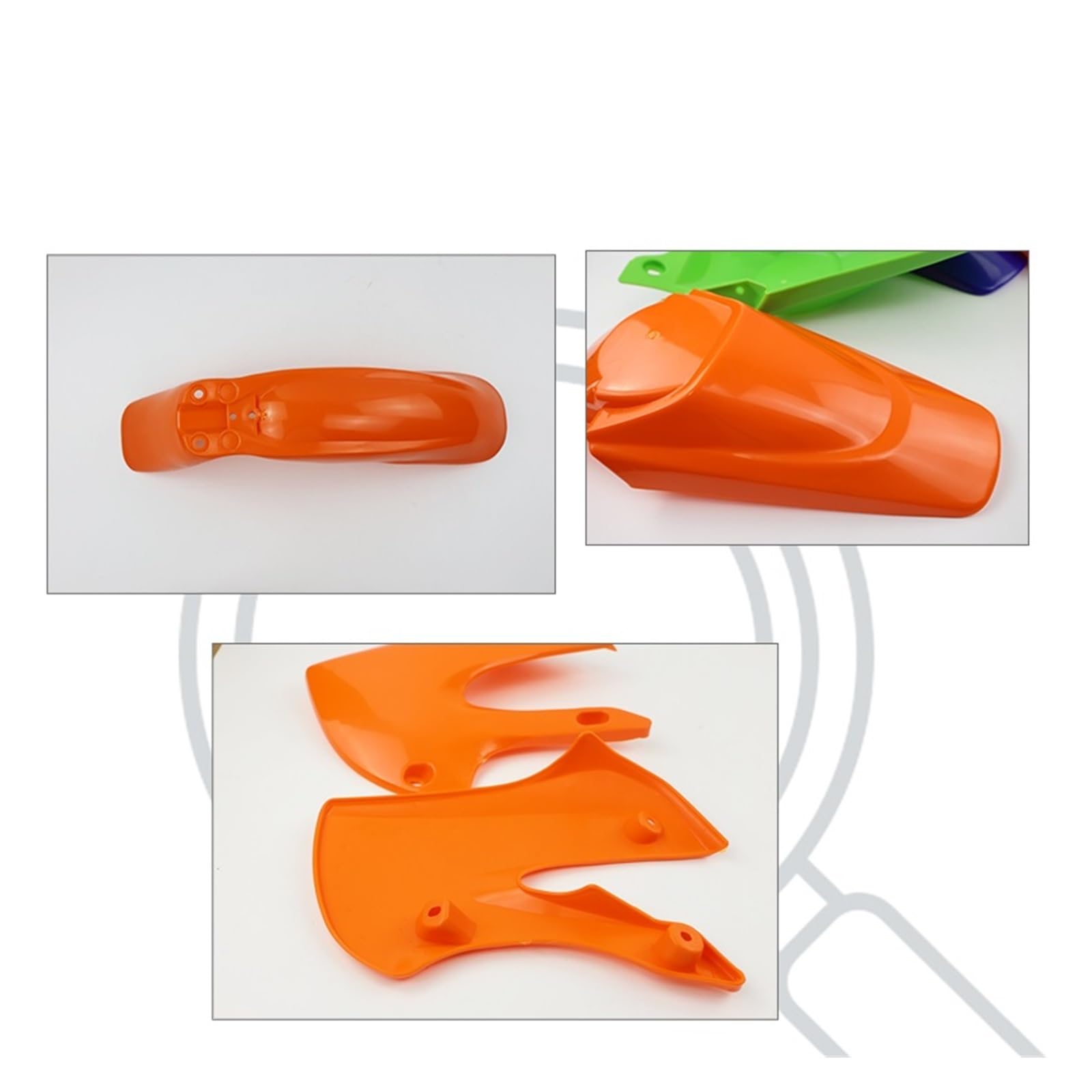 Amazon.com: LCARY Mud Flap for KLX 110 KLX110 KX65 DRZ110 RM65 for