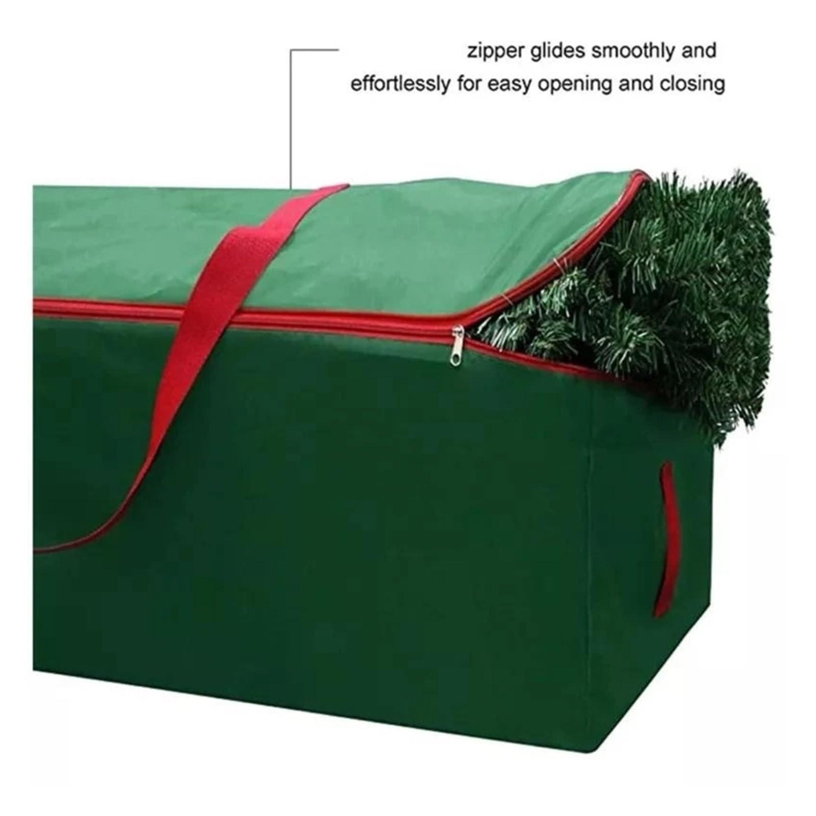 Weihnachtsbaum-Aufbewahrungstasche, groß, wasserdicht, Kranzbehälter, robust, for Zuhause für Aufbewahrung(L)