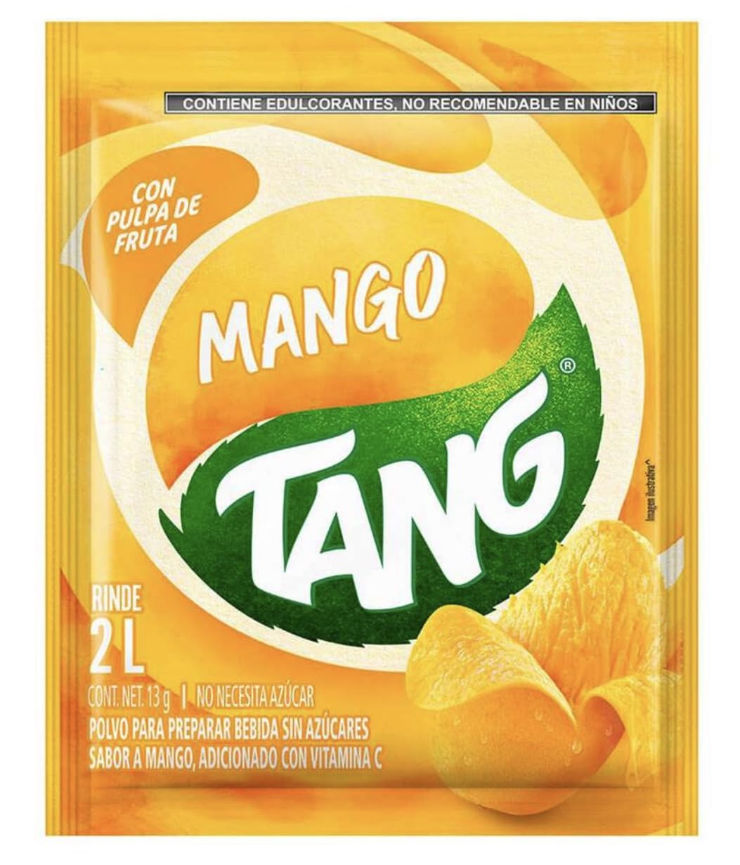 Mango TANG No Sugar Needed Makes 2 Liters Of Drink Mix 12 Pack by Border Merchant