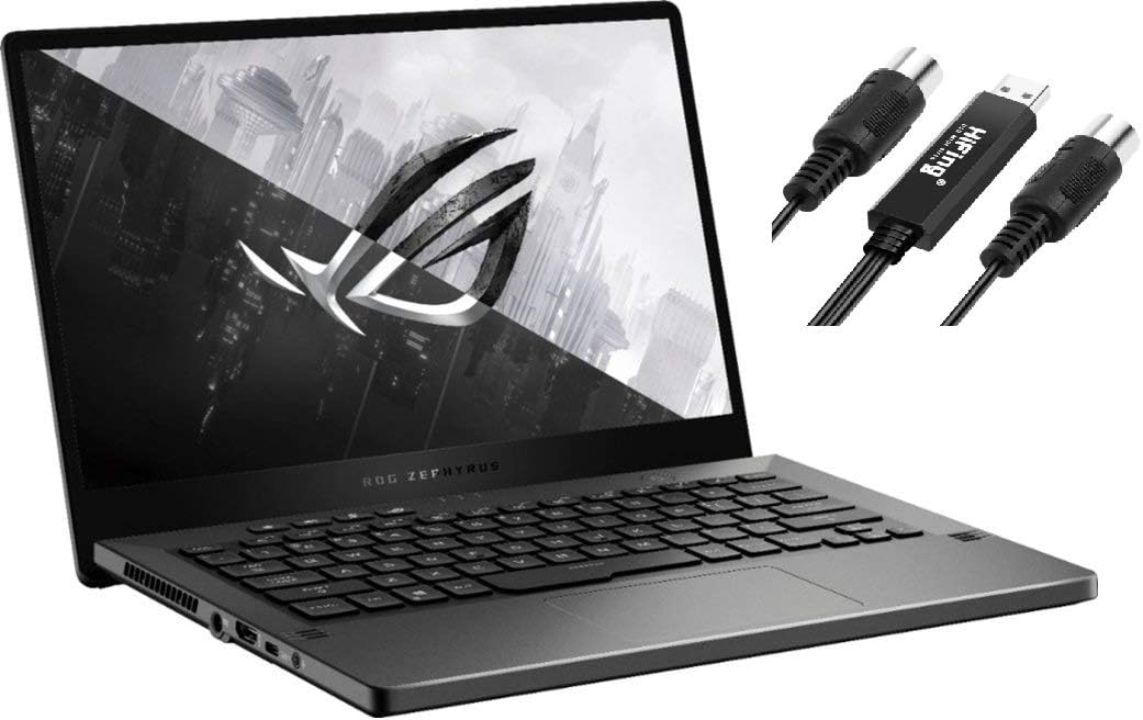 ROG Zephyrus G14 14-inch FHD 512GB SSD 2.9GHz VR Ready Laptop (8GB RAM, 8-Core AMD Ryzen 7, GeForce GTX 1650) Eclipse Gray, GA401IH-BR7N2BL