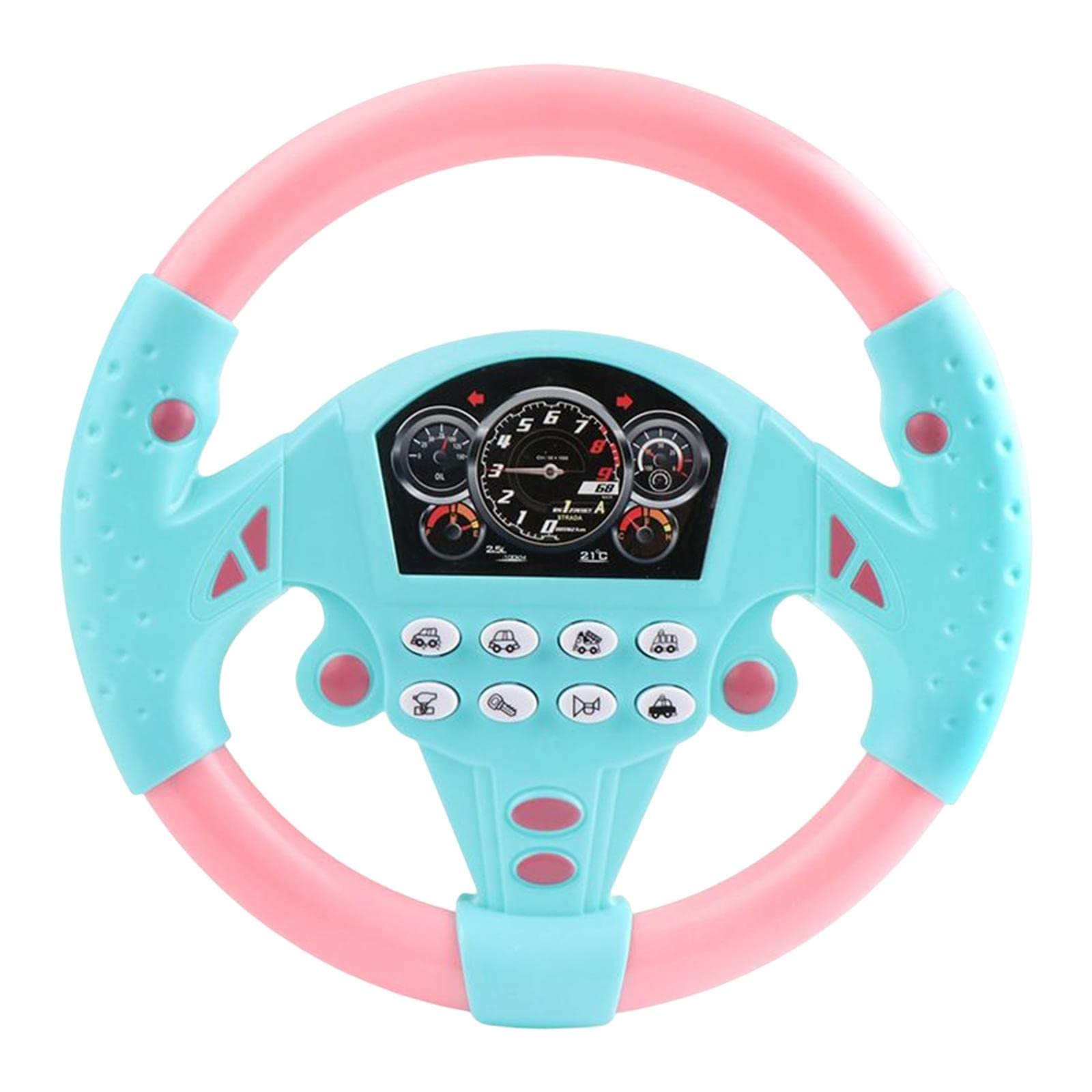 Simulated Driving Controller Simulation Game Pretend for Birthday Pink-image-18