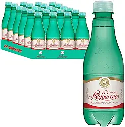 Água Mineral C/ Gás Pet SÃO LOURENÇO 300ml (24 unidades)