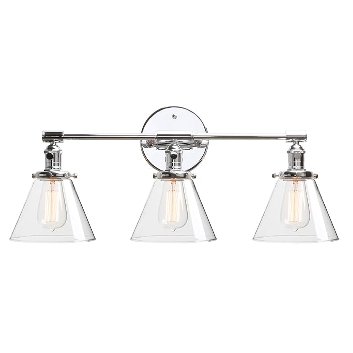 Buy Phansthy Modern Wall Light with Switch Retro Industrial 3 Lights
