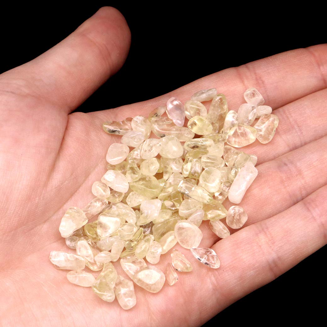 Amazon.co.jp: [GOLD STONE] レモンクォーツ さざれ石 サイズ小 100g