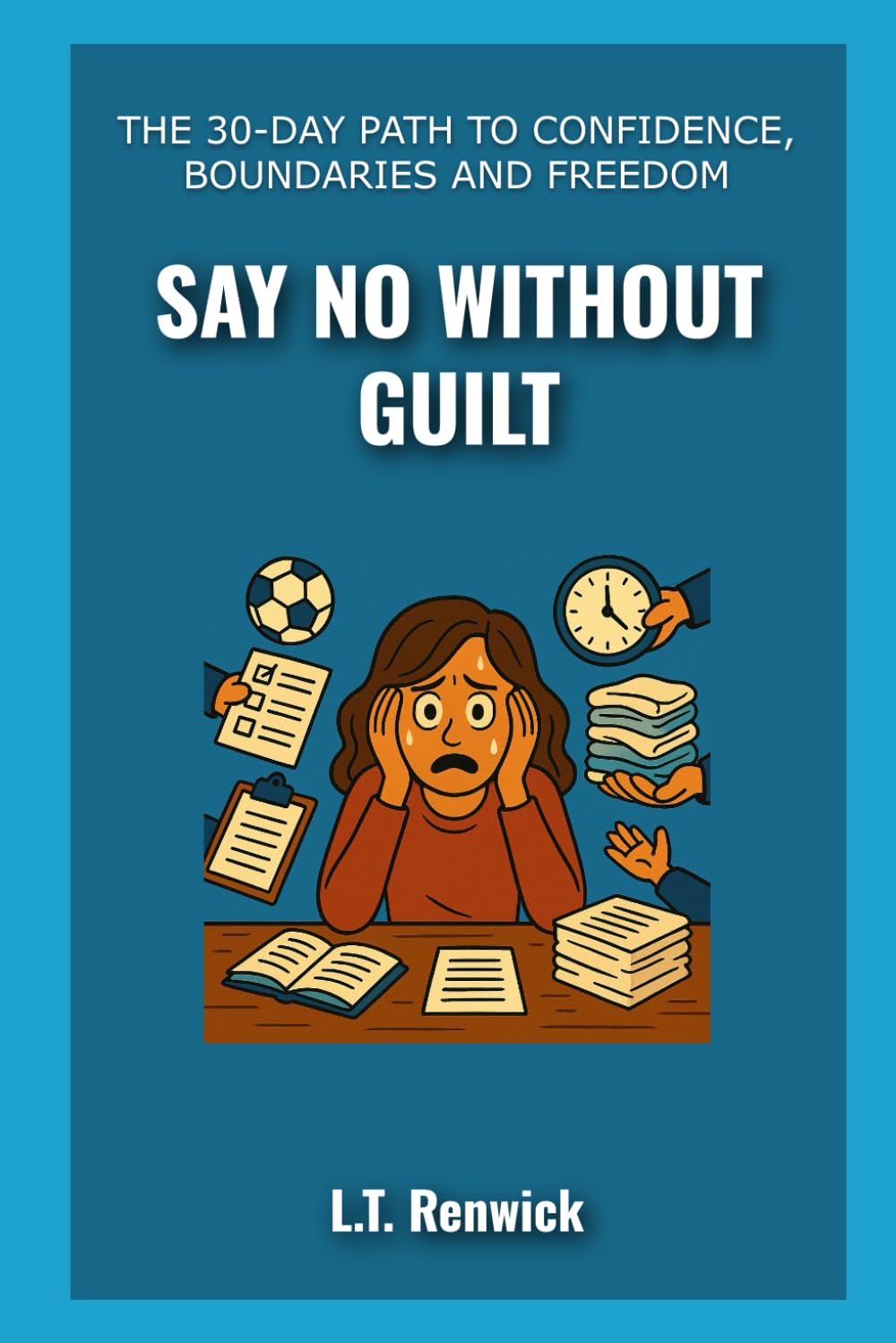 Say No Without Guilt: The 30-Day Path to Confidence, Boundaries, and Freedom - 30-day journey to reclaim your voice and power, break old patterns, set stronger boundaries, to become free again