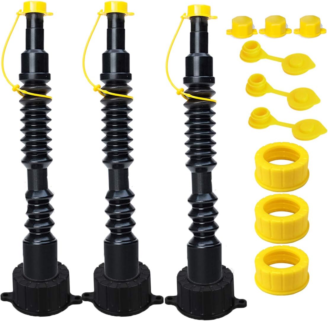 ORANDESIGNE Flexible Gas Can Spouts Replacement Ultra Long Pour Nozzle