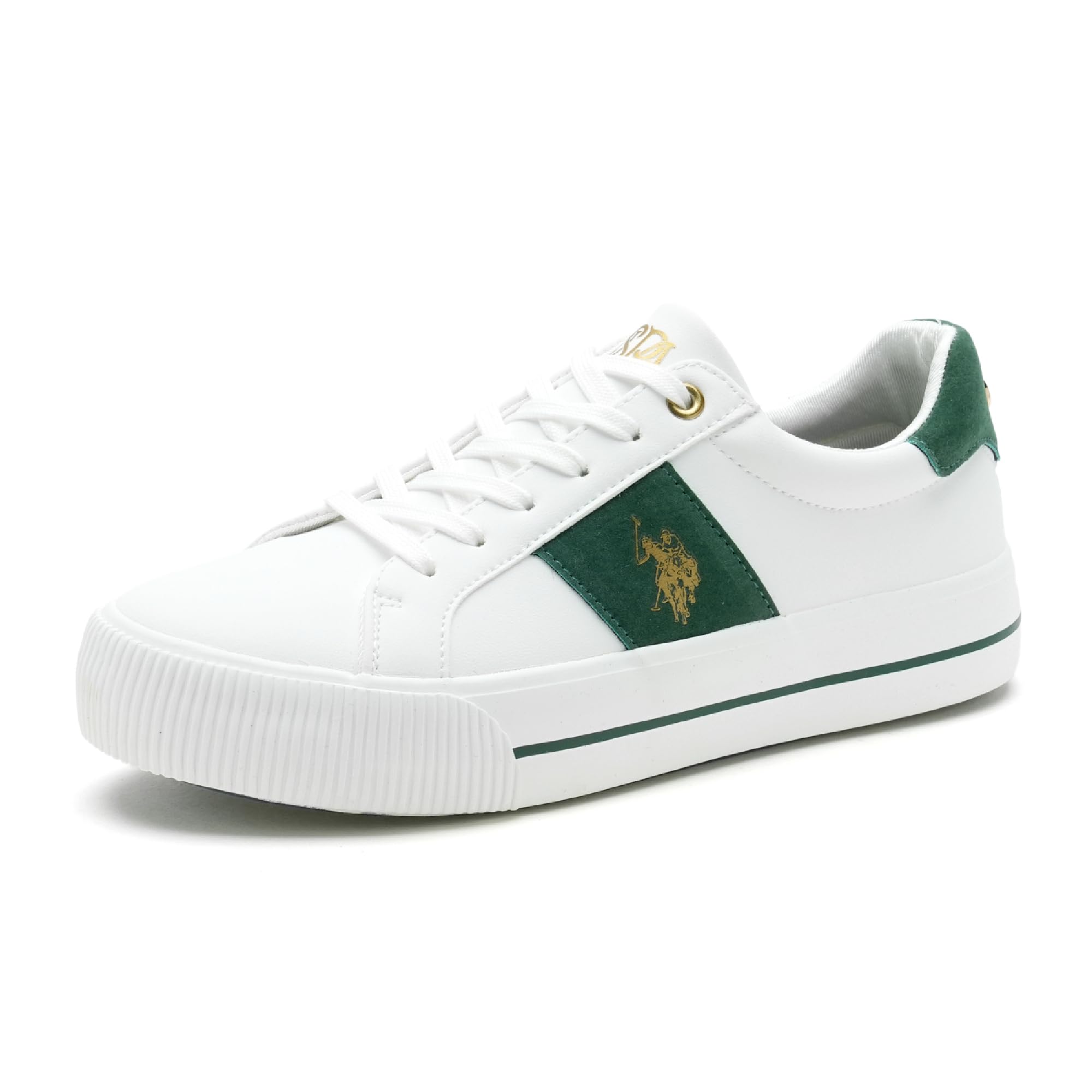U.S. POLO ASSN. Ronnie Women Off White Sneakers -(UK3)(US4)(1FD23466A01) (B0CN922QL6) Amazon Price History, Amazon Price Tracker