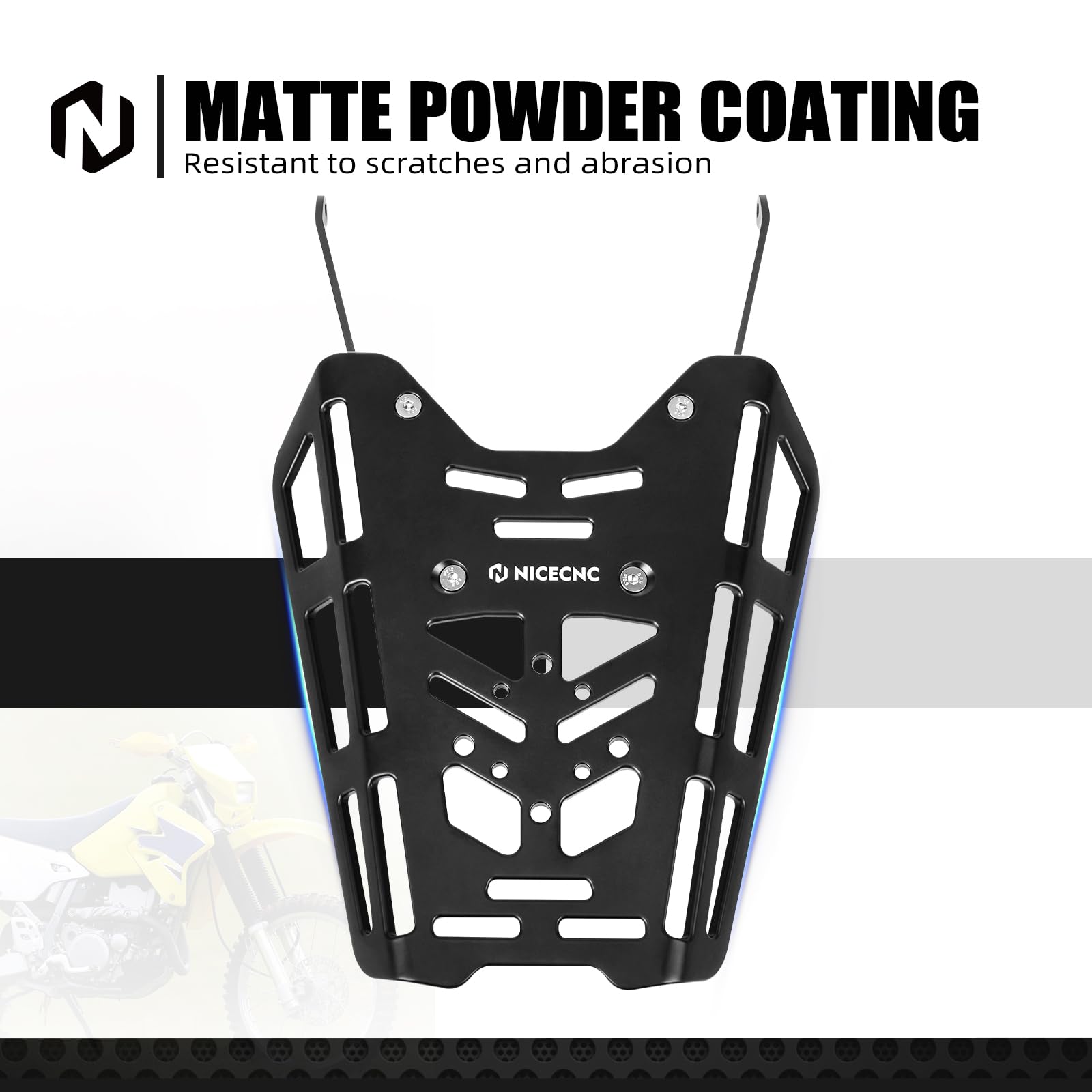 Amazon.com: NICECNC Rear Luggage Rack Tail Dirt Bike Rack Aluminum