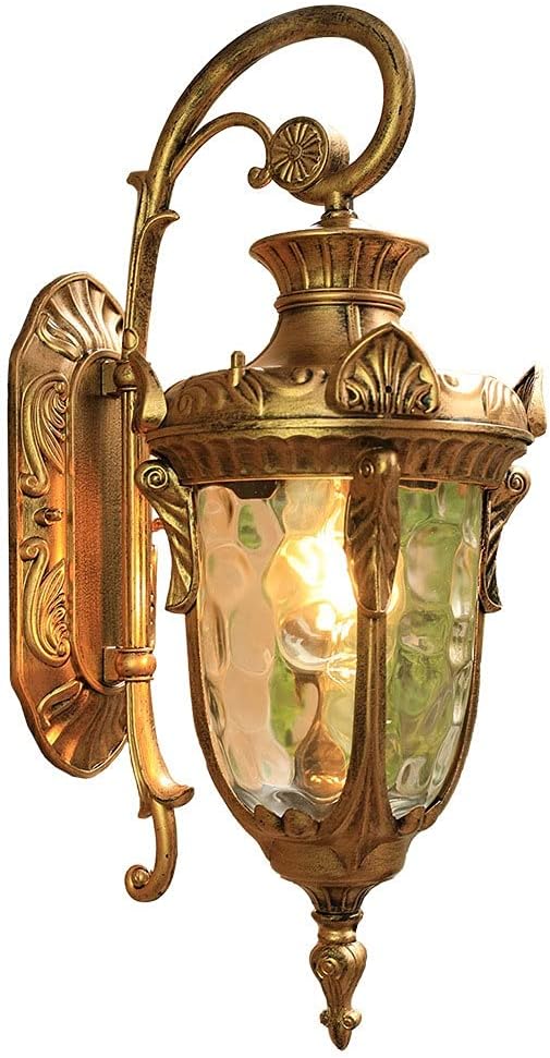 Wall Lamp Retro Victoria Antique Outside LED Wall Light Lantern Outdoor Lighting European Vintage Exterior Waterproof Wall Lights E27 Moisture Proof Aisle Corridor Porch Villa Patio Lighting