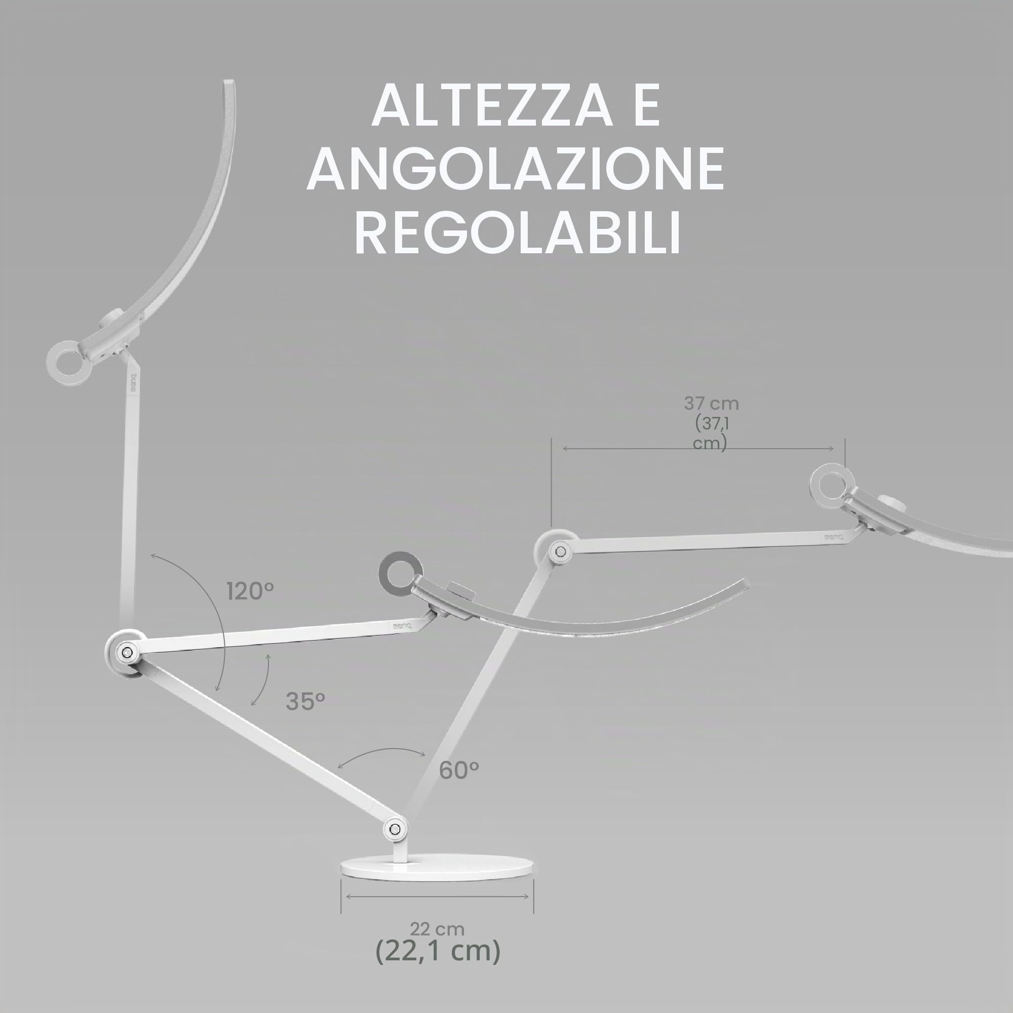 E-lettura BenQ WiT - luce con opzioni di modifica alla dato condizioni di luce, Verde, 9 H, W3PQD. EQ4 argento