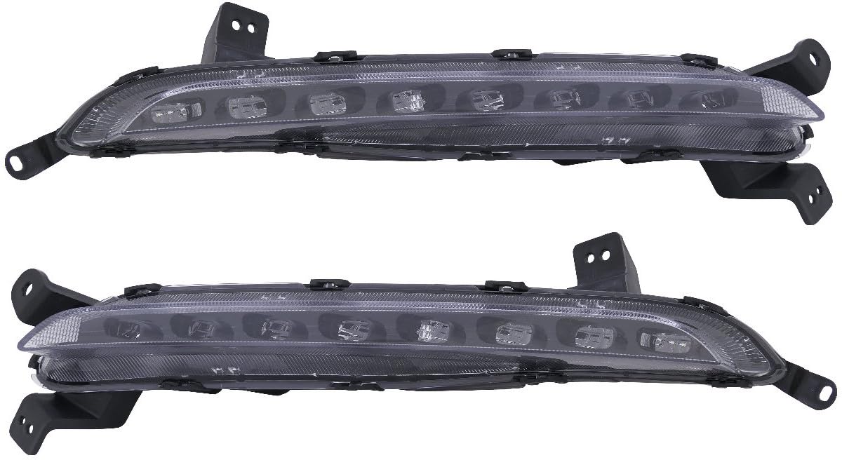 Compatible with 2016 2017 Hyundai Sonata Hybrid Driving Turn Signal Light Driver and Passenger Side