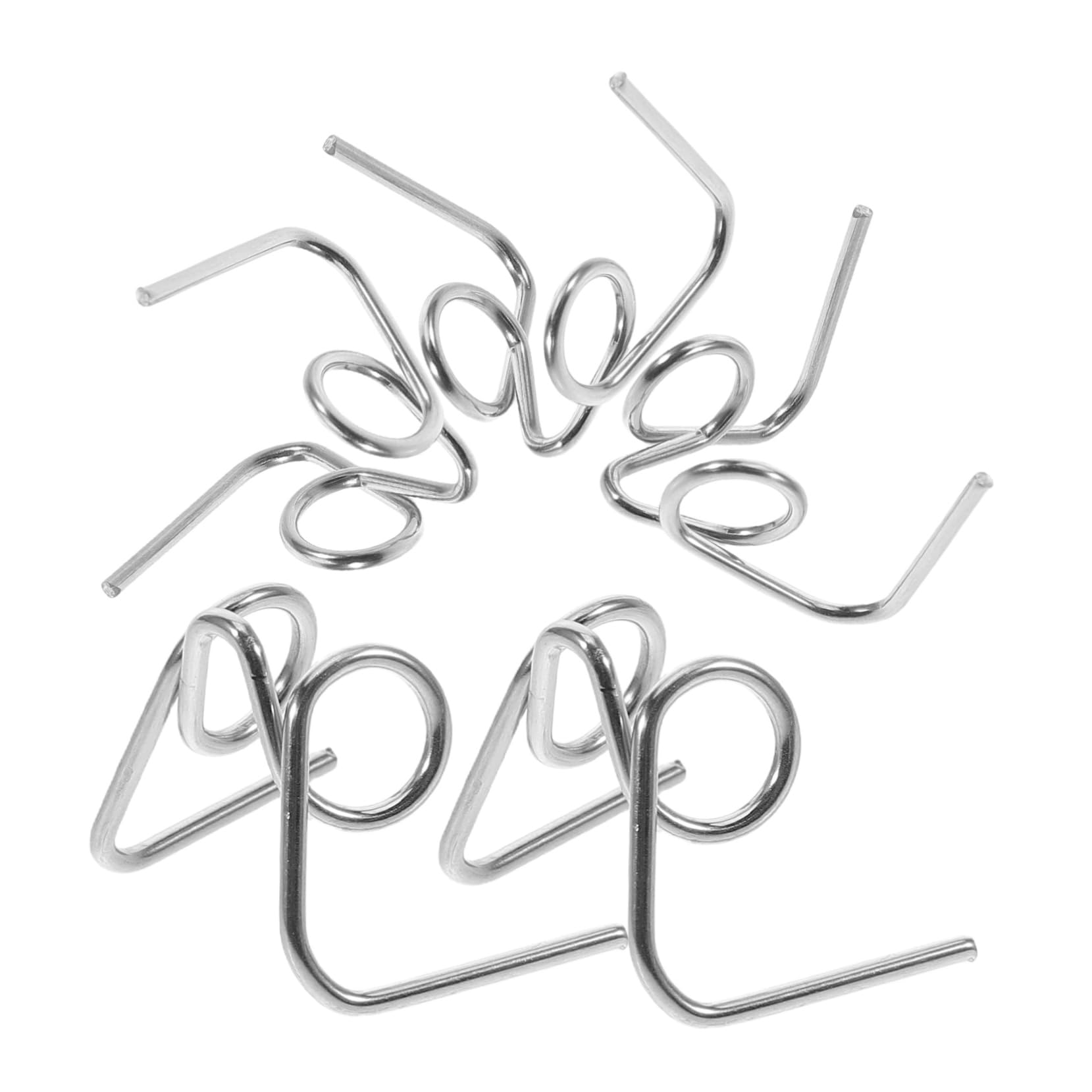 PRETYZOOM 5pcs Motorcycle Release Spring Tire s Clutch Pedal Return Spring Tire Screw Spring for Chain Tensioner Car Mushroom Nail Repair Tire Rim Repair Kit Silver